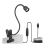 LED Reading Lights USB Three Color Dimming Clamp Book Light 1