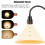 LED Reading Lights USB Three Color Dimming Clamp Book Light 4