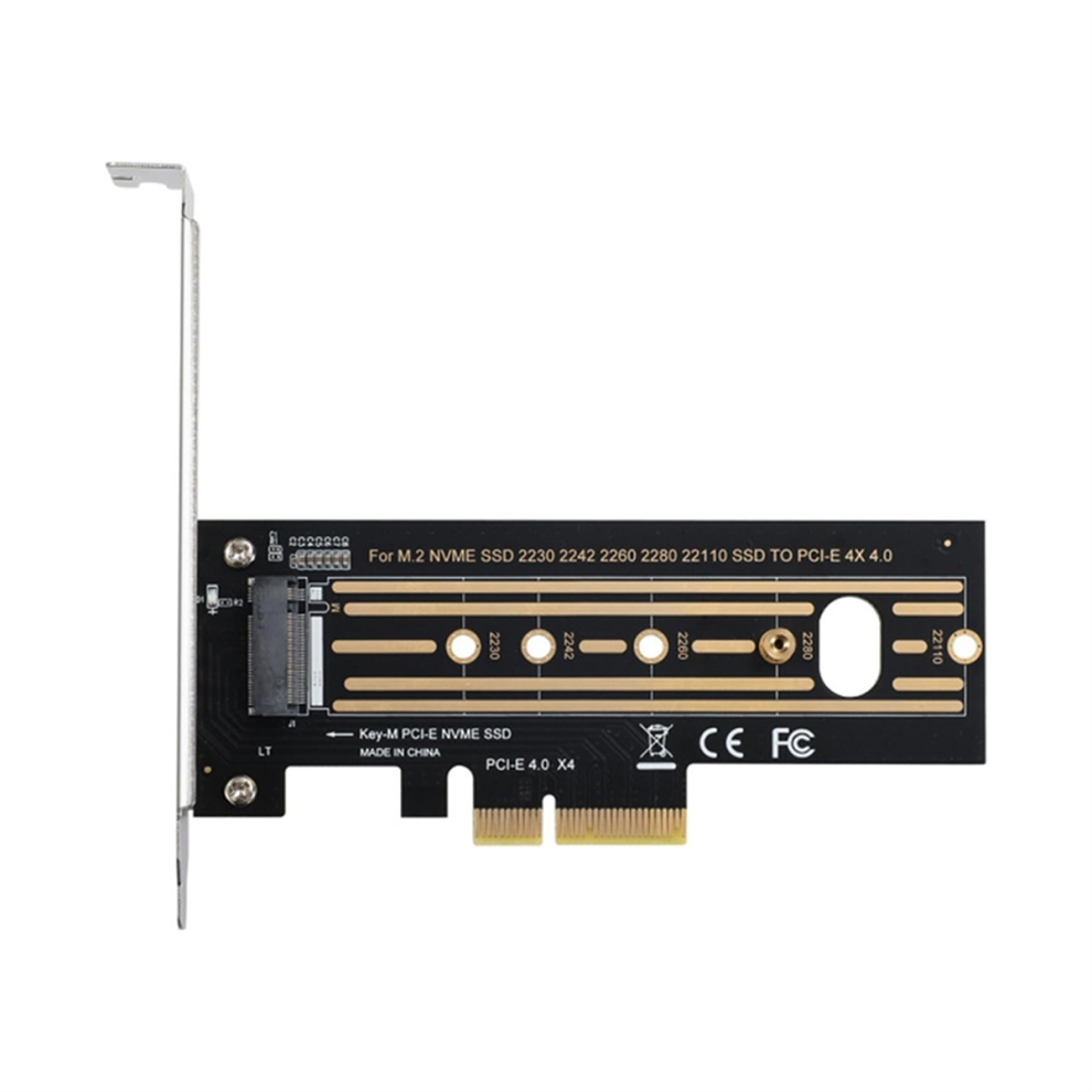 M.2 Nvme Ssd To Pcie Adapter M-Key Interface Card For Pcie X16 Hard Drive Disk Expansion 4851195676046