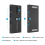 Upgrade TYPE C+USB3.0 Switch 2 in 4 Out Printer Sharer Keyboard and Mouse/Scanner USB C KVM SWITCH 4