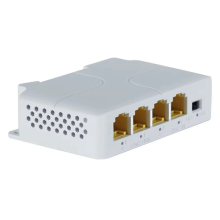 4 Port POE Extender 10/100/100 0Mbps 1 in 3 Out Gigabit PoE zu Netzwerk Schalter Repeater für 1Pcs