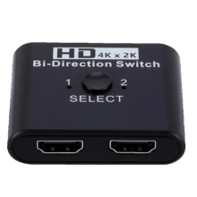 4K x 2K -Kompatibler Switch, bidirektionaler 2-Port-Splitter für Laptop-PC/4-TV-Box-Adapter (A)