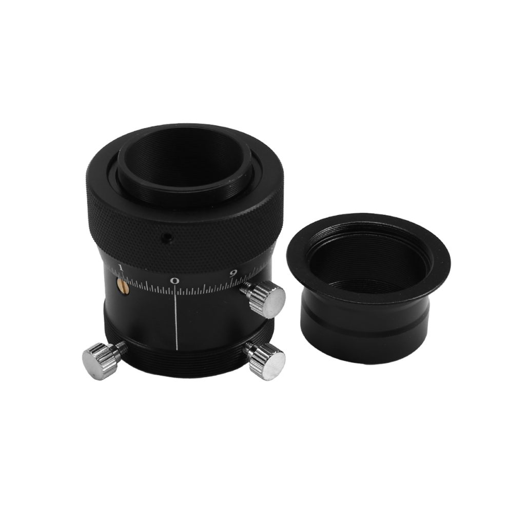 High .25Inch Double Helical Focuser With Brass Compression Ring 1.25Inch Adapter For Astronomical Telescope Light 4851195680517