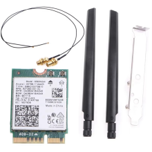 9560NGW Dual Band 2.4G/5Ghz Wireless Desktop Kit 802.11AC M.2 CNVI Wifi Card Antenna Set BT-Compatible 5.0