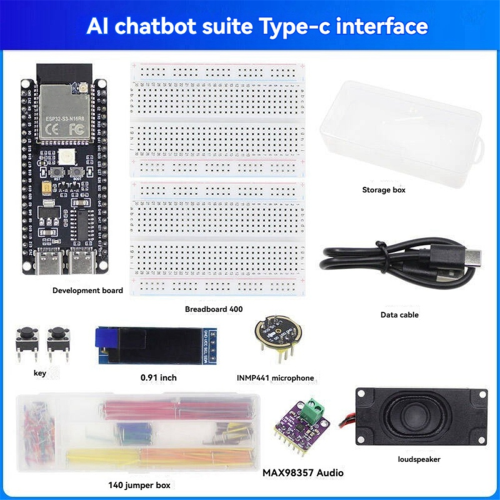AI Chatbot Development Board Kit ESP32-S3 N16R8 Artificial Intelligence Voice Motherboard TYPE-C Interface 2