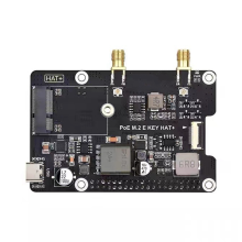 for 5 PCIe to M.2 E KEY with PoE HAT+ Supports NGFF Wireless Network Card/Bluetooth RPI