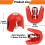 5 Pack Quick Connect Pressure Washer Nozzle Tips Without Base-for SPX3000 Series & Universal Washers 4