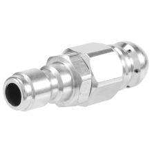 1/4 Inch 5000 PSI Sewer Jetter Nozzle Pressure Drain Hose for Washer Quick Connector