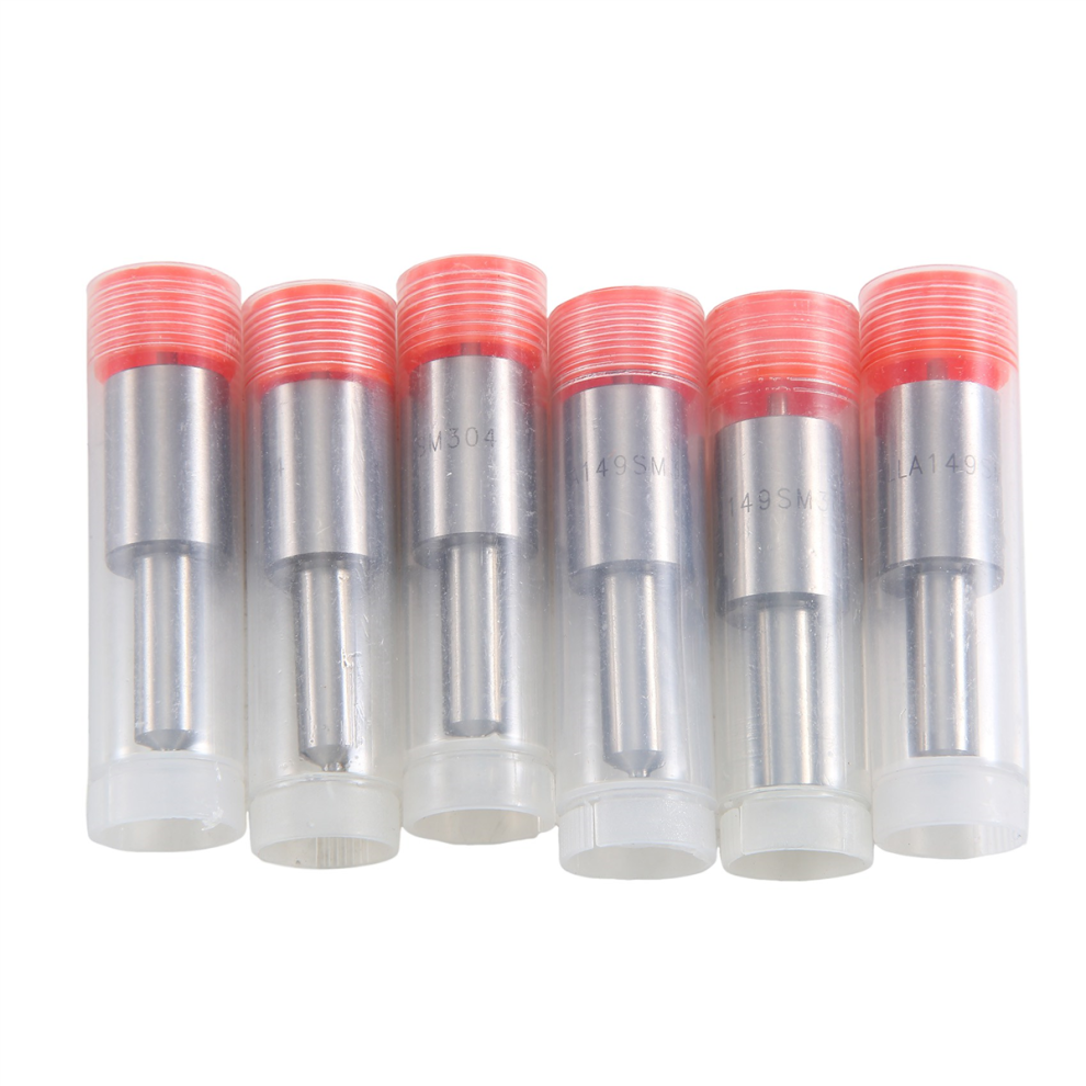 6Pcs Injector Nozzle For Zx120 Ex200-6 4Bg1 6Bg1, Dlla149sm304 9432610764 Silver 4851195601284