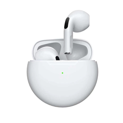 Pro6 Bluetooth Headphones Mini Wireless Earpone for , Android, Devices White 1