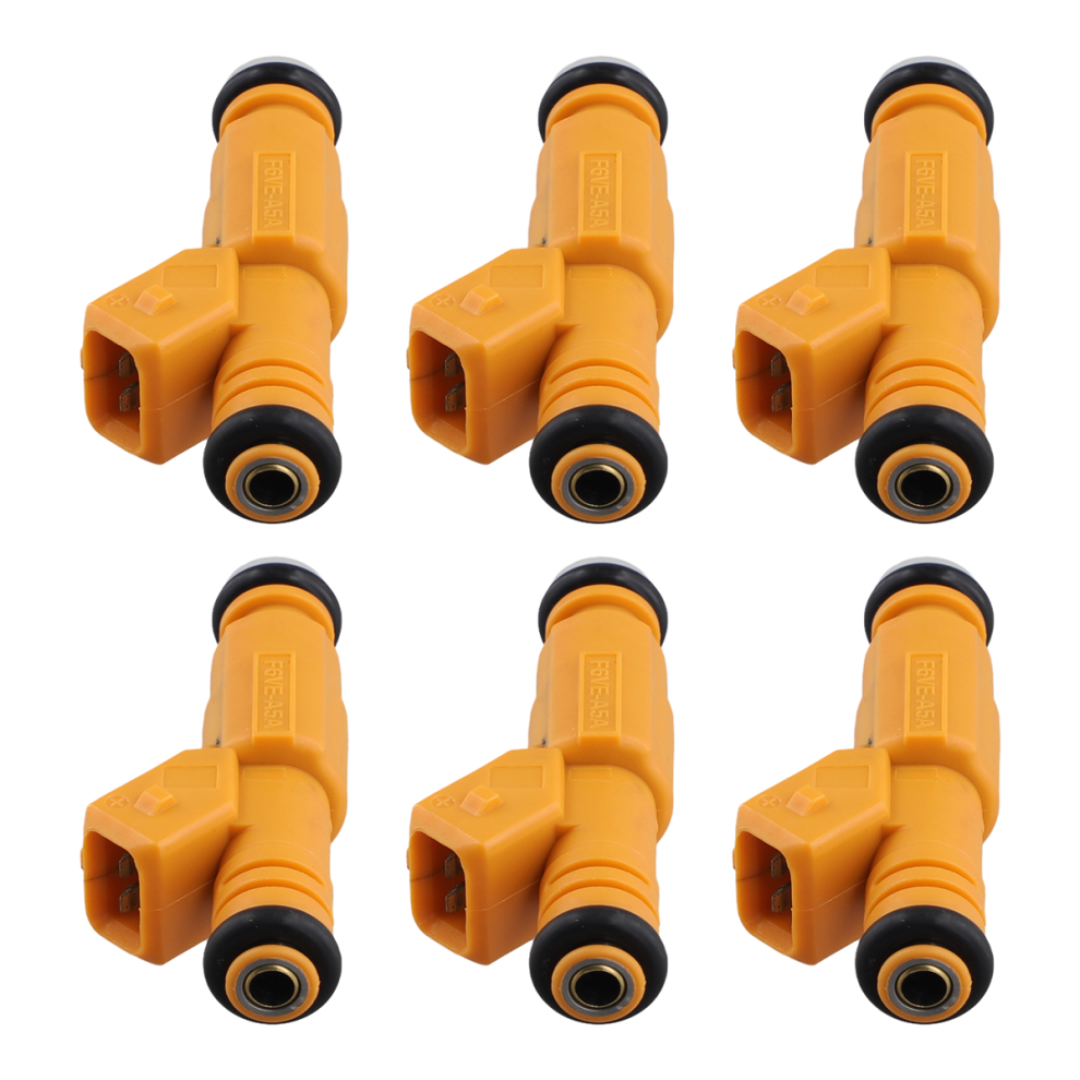 6Pcs 0280155710 New Fuel Injector Nozzle For 87-98 Comanche 4.0L 4852110127667