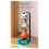 Three-Layer Iron Basketball Stand, for Volleyball,Black 9