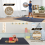 12 Pack Floor Exercise Mat for Home Gym or Padding gray 6