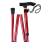 Hiking Camping Mountaineering Poles Walking Stick Folding Cane, E 1
