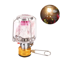 Mini Gas Lampe Outdoor Camping Laterne Zelt Taschenlampe Hängen