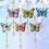 Wind Spinner DIY Malerei Chime Doppelseitige Farbe Ornament 9