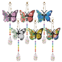 Wind Spinner DIY Malerei Chime Doppelseitige Farbe Ornament