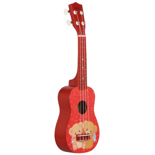 21 Inch Ukulele Mini Bear Wooden Small Guitar 1