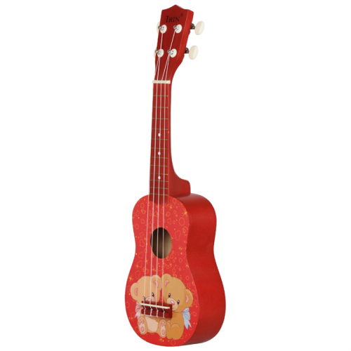 21 Inch Ukulele Mini Bear Wooden Small Guitar 2