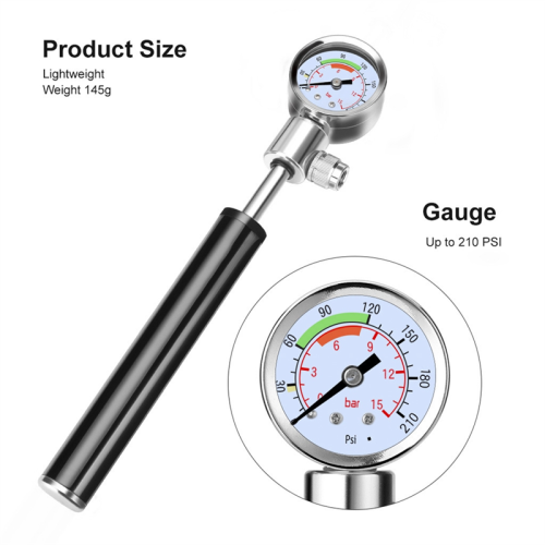 Bicycle Pump Mountain Bike Presta Valve 2