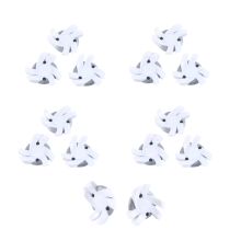 14Pcs Golf Schuh Pins Nicht-Slip Drehen Schnelle Twist Schraube Spike Beige