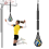 Volleyball Spike Trainer, Serving Trainer Attack 3