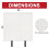 4PCS Emergency Fire Blanket, (59Inch X 59Inch) 9