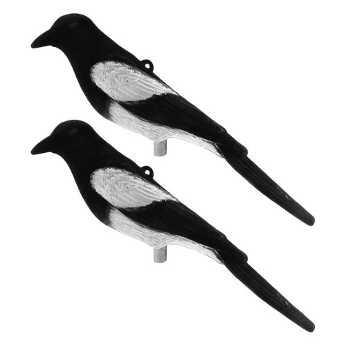 2PCS Outdoor Jagd Lockvogel, 3D Vogel Lockvogel für 1