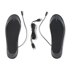 USB Beheizte Schuheinlagen Elektrische Fußwärmer Pad Füße Wärmer