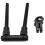 Folding Handle Bar 90 Degree Fold Handlebar Black 23.5mm 8