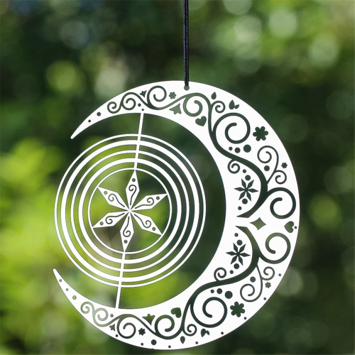 3D Mandala rotierender Windspiel-Anhänger 2