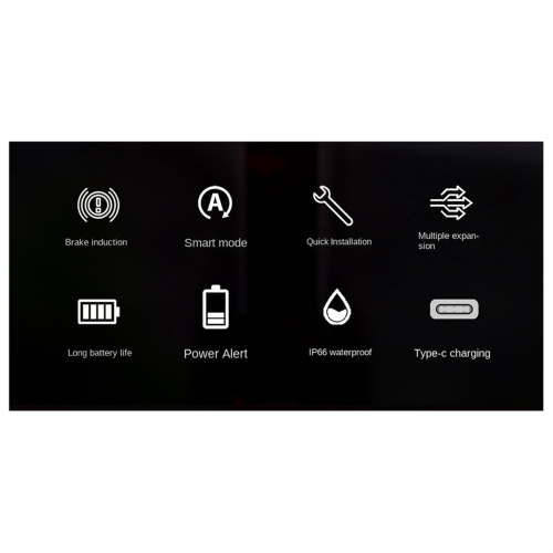 Bicycle Taillights, Smart Automatic Brake Sensor Lights,Rechargeable 2
