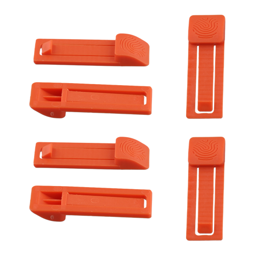 6Pcs High Quality Surfboard Fin Bracket Base orange 2