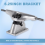 2Pcs 6.25Inch Silver Surf Skateboard Trucks Steering Bracket 5