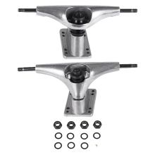 2Pcs 6,25 Zoll Silber Surf Skateboard Lkw Lenkung Halterung