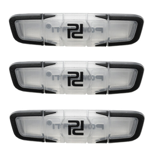 3Pcs Long Tennis Racket Shockproof -Black