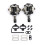 Bicycle Self-Locking Pedals SPD Clipless Bike Accessories 2