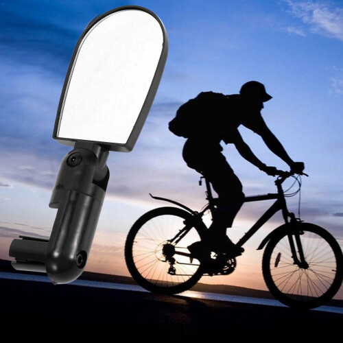 Bar End Bicycle Mirrors for Handlebars 2PCS Safe Rearview Mirror 2