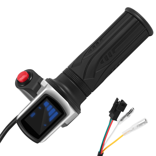 36V Electric Bicycle Scooter Speed Throttle Grip LCD Display