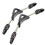 1 Pair Diving Flippers Strap Stainless Steel Spring Fin Straps,S 2