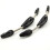 1 Pair Diving Flippers Strap Stainless Steel Spring Fin Straps,S 6