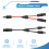 Solar Y Branch Cable Connectors, for Pane,Cable Plug Tool Kit 5