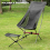 Footstool for Outdoor Camping BBQ Beach Folding Footrest 5