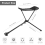 Footstool for Outdoor Camping BBQ Beach Folding Footrest 9