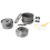 Camping Cookware Set,Portable Folding Pot and Pan with Carrying Bag 7