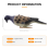 1PC Hunting Scare Pigeon Decoy Accessory 9
