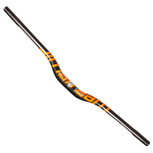 3K Gloss Carbon Fiber Handlebar Riser 31.8 x 720mm 2