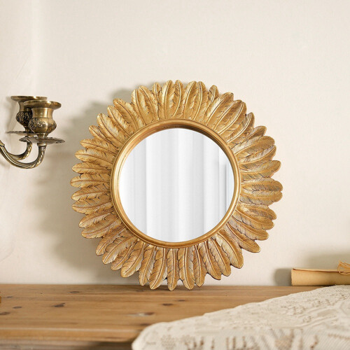 Mirrors Nordic Princess Round Macrame Decorative 2