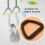 2Pcs Gymnastic Ring Portable Ring-1M 4