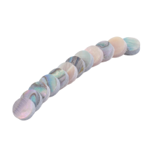 12 Stück neuseeländische Abalone-Inlays für Gitarrenbauer, Punkte, 6 mm, Bundseitenmarkierung